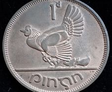 Ireland - 1968 - 1 Penny - Hen - UNC - KM.11 - [2742]