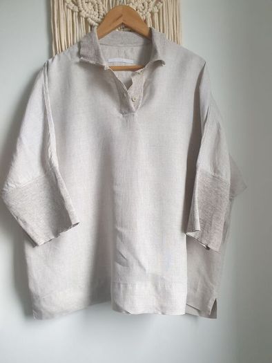 Annette Gortz Linen Blouse Size Large