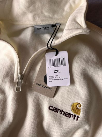 Carhartt Half zip American Script Sweat BNWT