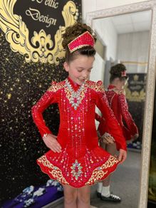 Irish dancing dress