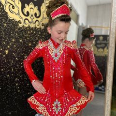 Irish dancing dress