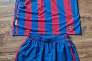Barca Adult jersey and shorts 2009/10