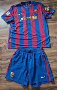 Barca Adult jersey and shorts 2009/10