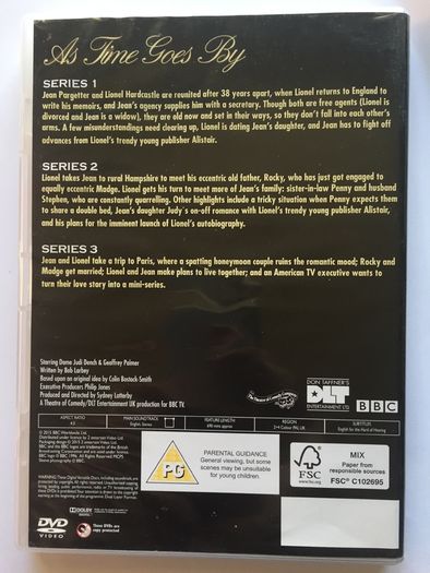 As Time Goes By - Series 1-3 Boxset (Judie Dench & Geoffrey Palmer [DVD TV Boxsets]