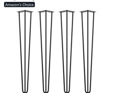4 x Hairpin Legs for Table or Desk