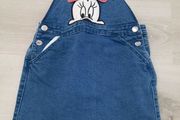girls denim dungarees size 7-8 years