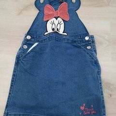 girls denim dungarees size 7-8 years