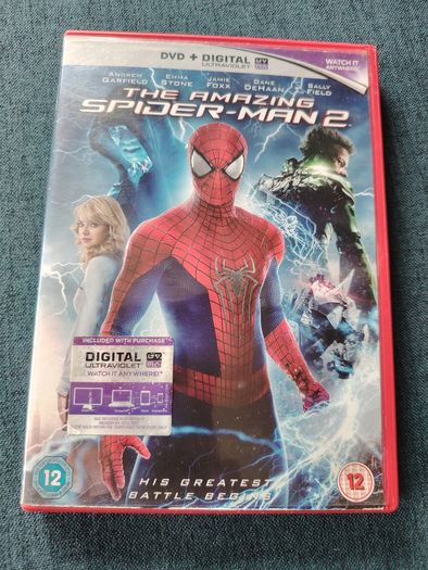 The Spider Man Mask and DVD