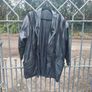 Vintage ladies black leather jacket (free postage) Image 8