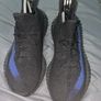 Black and blue Yeezys Image 2