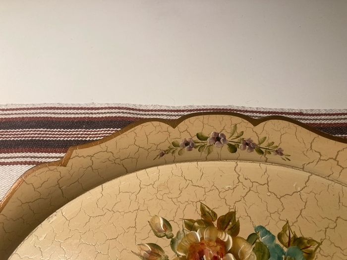 Hand Painted Danish Tray