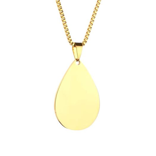 The Identity Pendant Necklace  Available for Custom Engraving By R'Laith