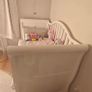 Oslo cot bed( white) Image 3