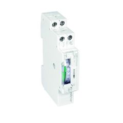 LogiLink DIN-Rail Timer with Mechanical Timer for Easy Switching of Neon Lights, Water Heaters, Lanterns, Irrigation Systems
