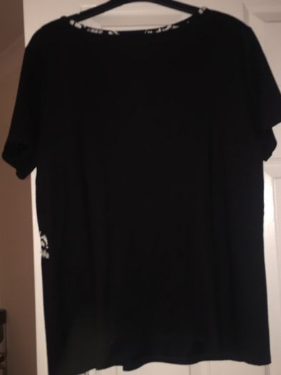 black and white top brand NEW