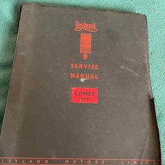 Four Vintage Leyland Truck Service Manuals