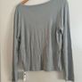 Brand new with tags Dunnes scoop neck light green light ribbed top Image 5