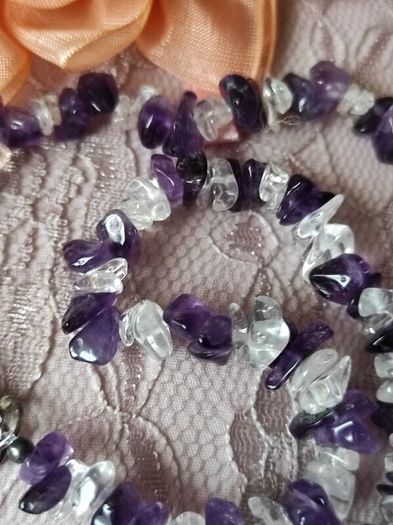 Natural stones necklace
