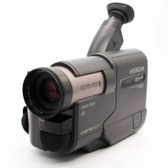 Hitachi VM-E120E 8mm Analog Video Handycam Camcorder Camera (Working with the Power Supply Only)