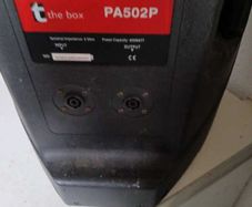 2 X Thomann PA502P