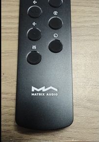 Matrix Audio DAC pro RM 2 remote controle