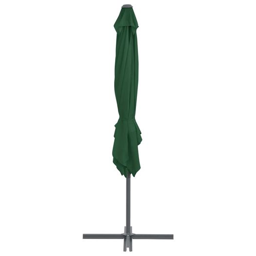 Outdoor Umbrella with Portable Base Green