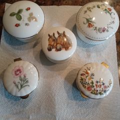 Trinket Boxes x 5
