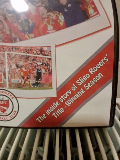 Sligo Rovers FC. Champions Of Ireland 2012. DVD Of Inside Story Of The Historic Title Winning 2012 Season. Collect In Dublin Or Receive Via Post.
