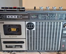 From 1978 Sharp 6500H, working good, sound exelent.