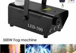 LED 500W Smoke Machine Fog Mist with Wireless RC Effect Colorful Stage Light Party Show Remote Multicolor Baby Shower