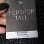 Topshop Tall Sparkly Black Mesh Bodycon Lined Dress Size 12 Image 5
