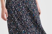 Hobbs Anika midi skirt