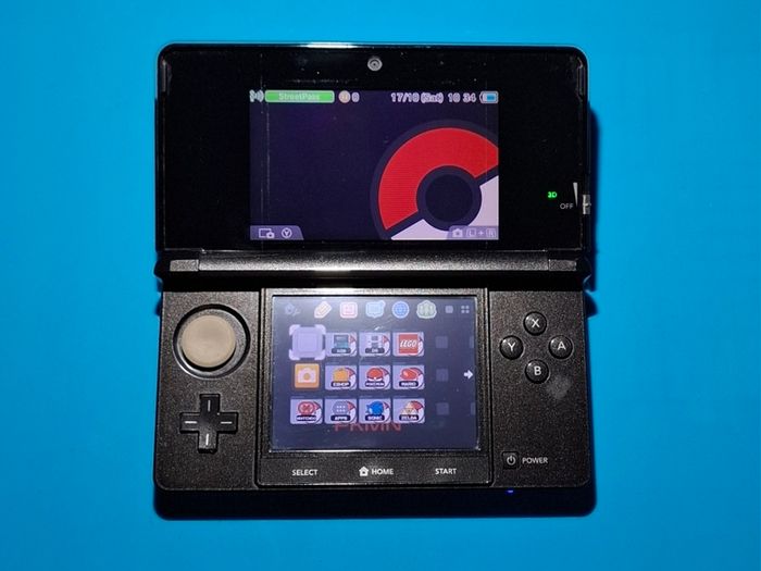 3DS Cosmic Black (Modded)