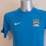 Manchester City Football Training Jersey Top Adult Size M Medium Image 2
