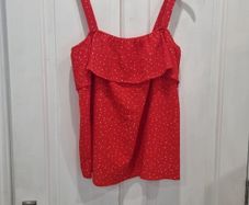 Bnwt ICHI Orange Top Size Small( please read)