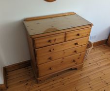 Chest of Drawers and Beside Lockers