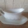 China Sandard' Collectable Vintage China Pieces ... Biscuit Plate, Gravy Boat, 3 Cake Plates and a Milk Jug Image 7