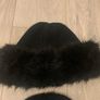 Womens Black Winter Hats Image 6