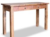 Console Table Solid Reclaimed Wood 123x42x75 cm