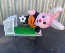 Collectable Limited Edition Duracell Football Bunny Animated 2AA Battery Japan