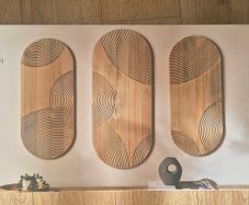 Next brand wall art  3 complementary pieces