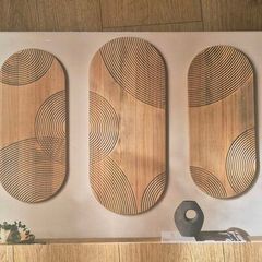 Next brand wall art  3 complementary pieces