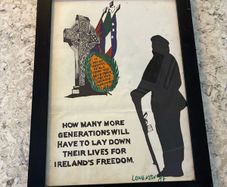 Long Kesh Framed Drawing 1987