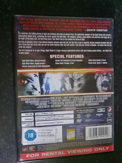 Night watch DVD