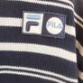 Fila 73 Vintage Mens Knitted Striped Jumper Navy White Sweater Size XL Image 5