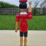 Vintage classic wooden Pinocchio figurine Image 3
