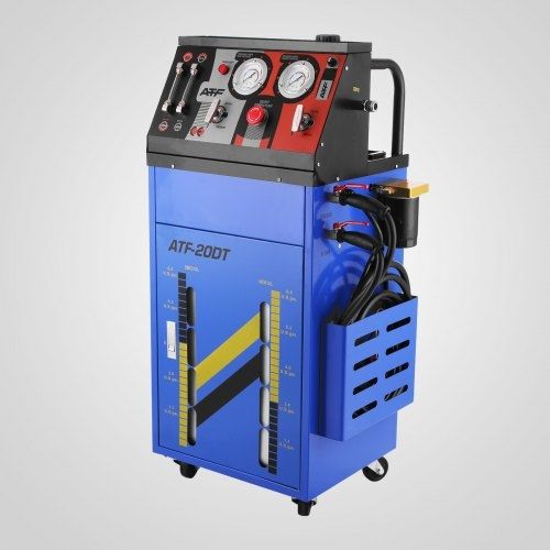 DC 12V Auto Transmission Fluid Flush Exchange Machine, Flushing Device Gear Liquid Exchanger 0-60PSI, Oil Exchange Flush Cleaning Gearbox Oil Changer for Gasoline Diesel