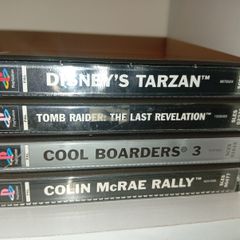 Collection Of Ps1 Games Tarzan ,Tomb Raider Cool Boarders 3 All Working