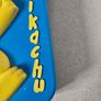 Vintage 1999 Pokemon Pikachu Nintendo Rose Art Plastic Carrying Case Image 4