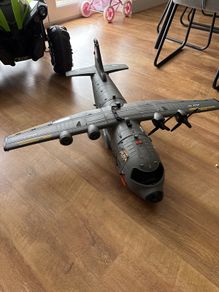 military toy plane